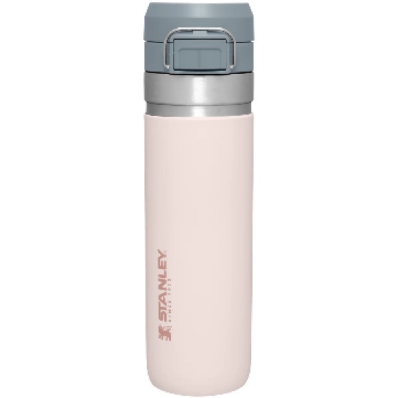 STANLEY- THE QUICK FLIP GO BOTTLE 24 OZ Rose Quartz - Picture 1 of 8